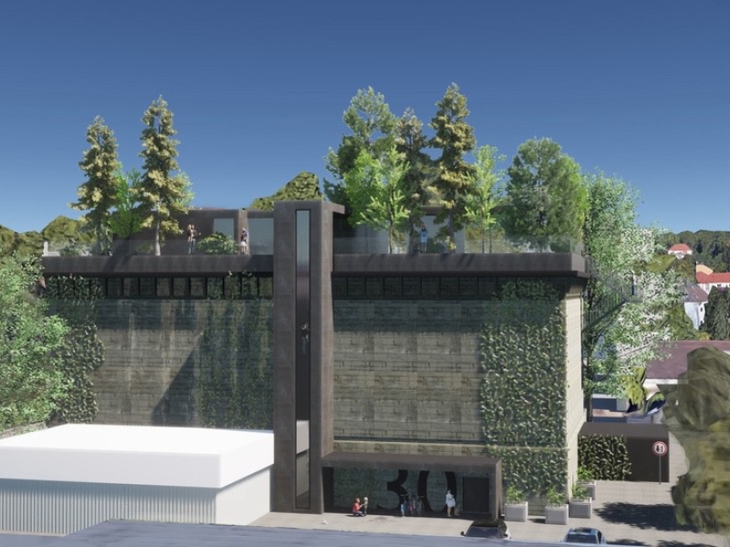 WOHNEN AUF UND IN EINEM BUNKER– Machbarkeitsstudie 